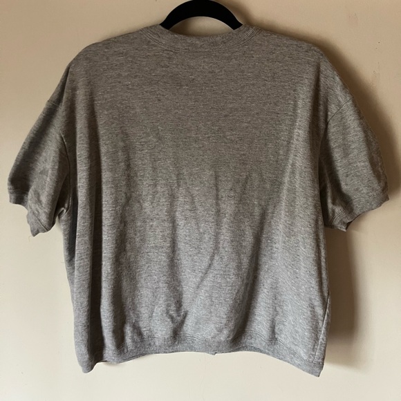 Vintage short sleeve sweatshirt sz M - Picture 6 of 12